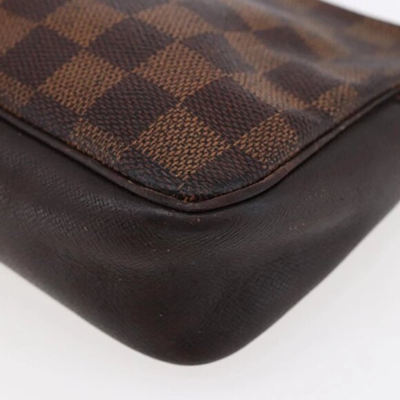 LOUIS VUITTON Damier Ebene Trousse makeup Pouch - Picture 8 of 16